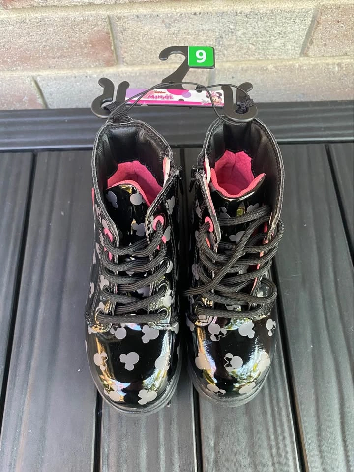 Disney Junior Minnie Mouse Toddler Boots Size 9 - photo 2