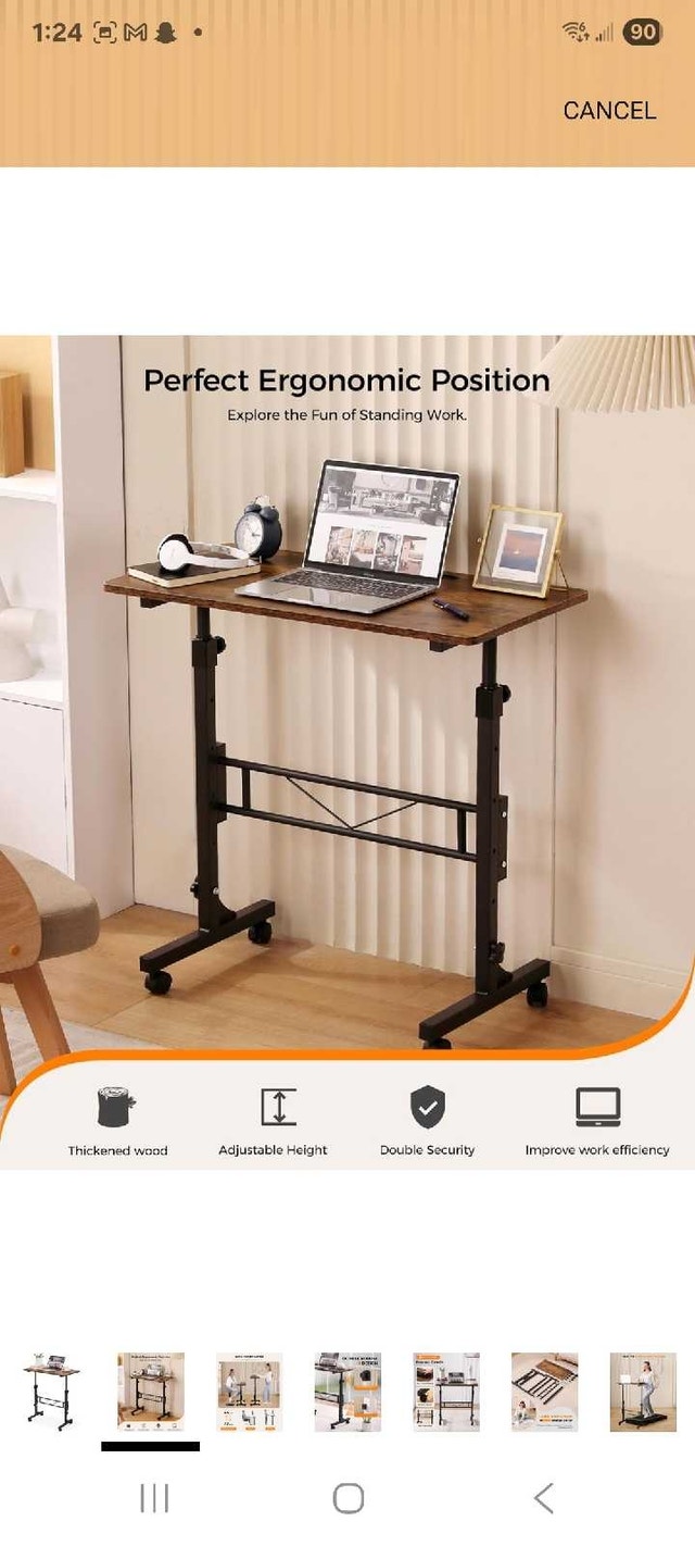 KLSMYHOKI Adjustable Standing Desk - photo 2