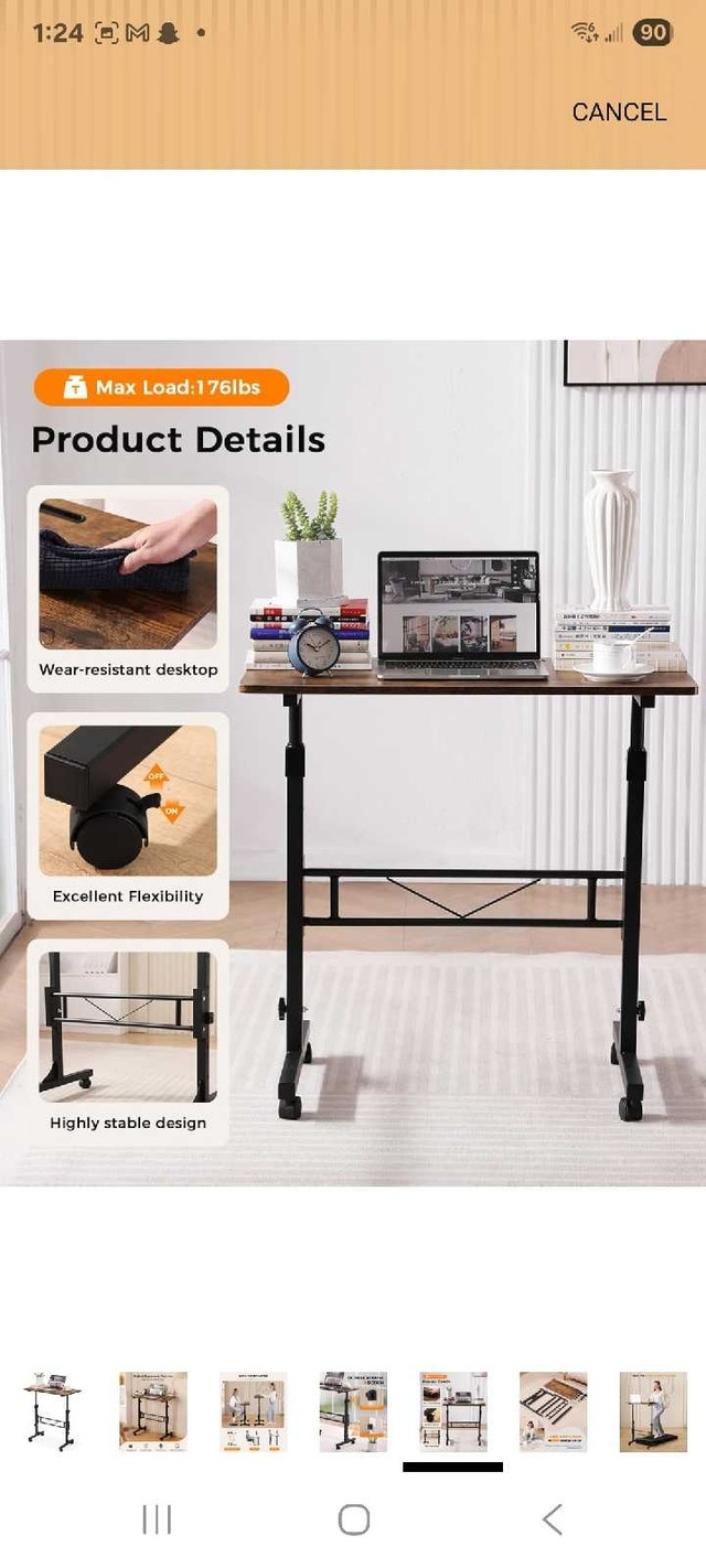 KLSMYHOKI Adjustable Standing Desk - photo 5