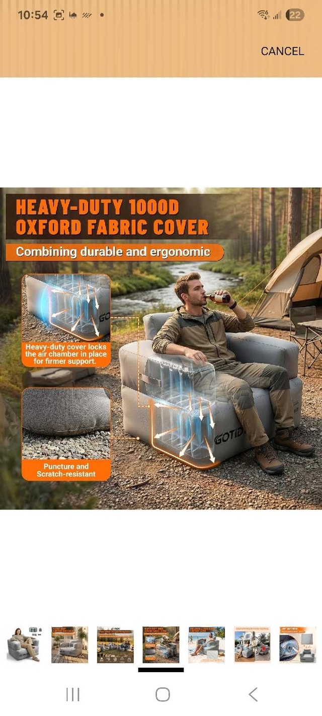 GOTIDY Inflatable Couch - photo 4