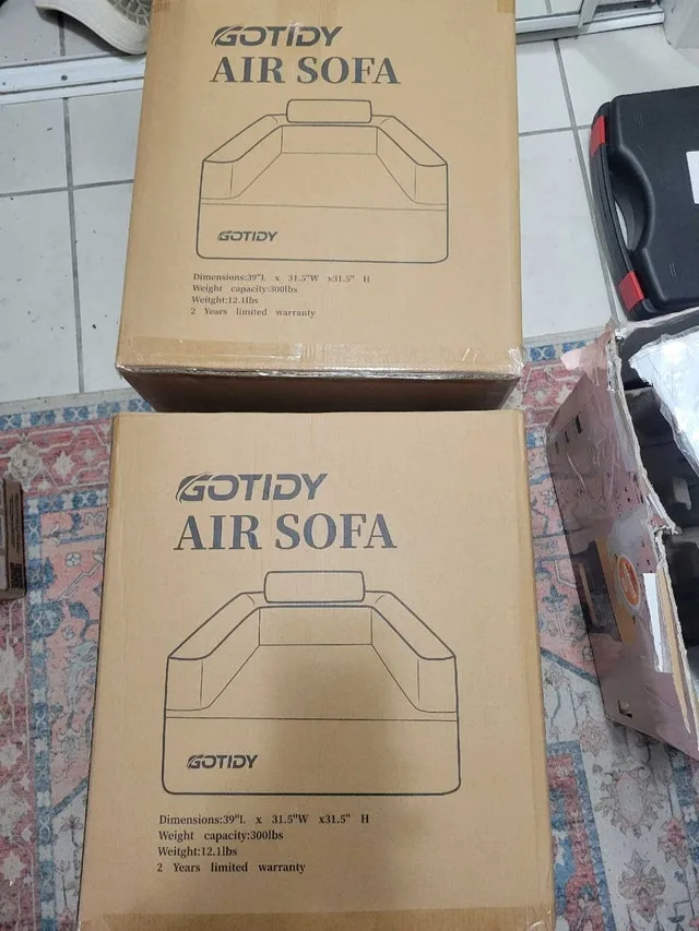 Brand new sealed GOTIDY Air Sofa chair (3 pcs available) - photo 4