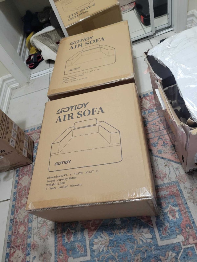 Brand new sealed GOTIDY Air Sofa chair (3 pcs available) - photo 5