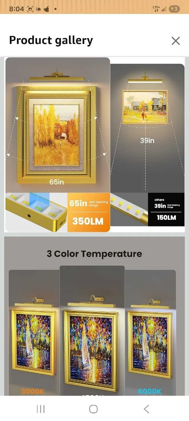 Craftersmark Picture Light - photo 3