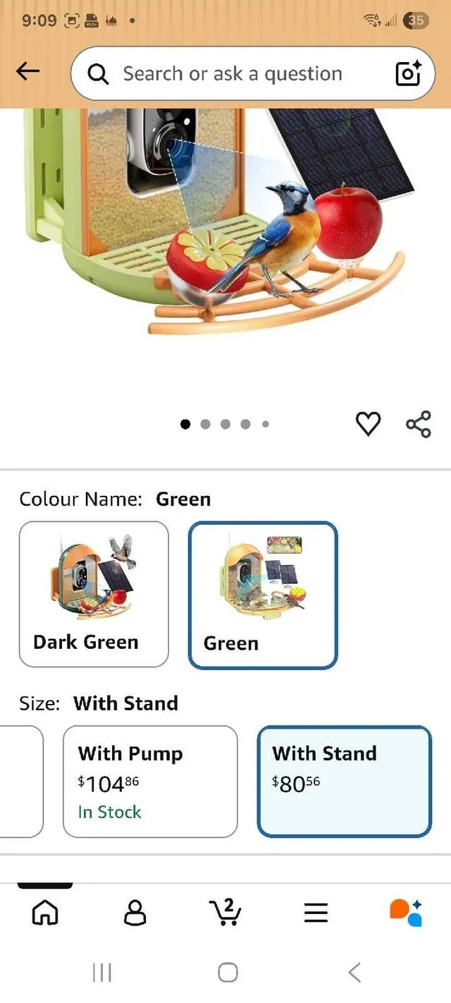 Camii Smart Bird Feeder with Camera - photo 2