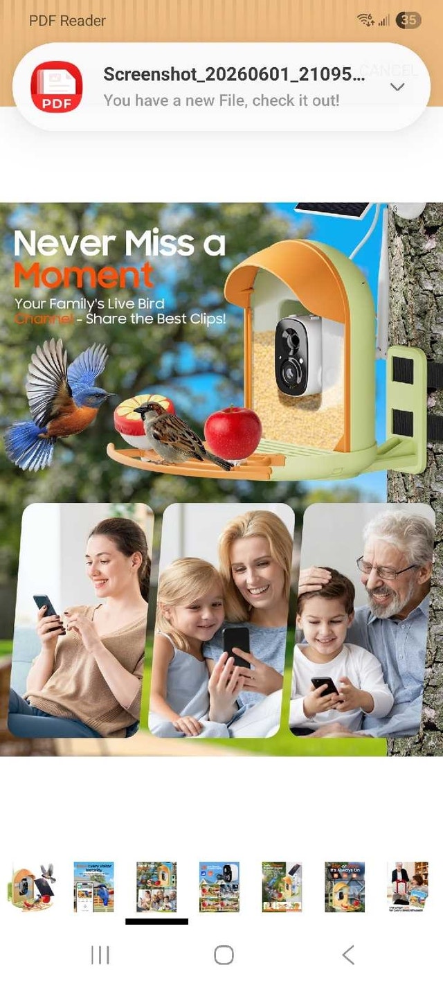 Camii Smart Bird Feeder with Camera - photo 4