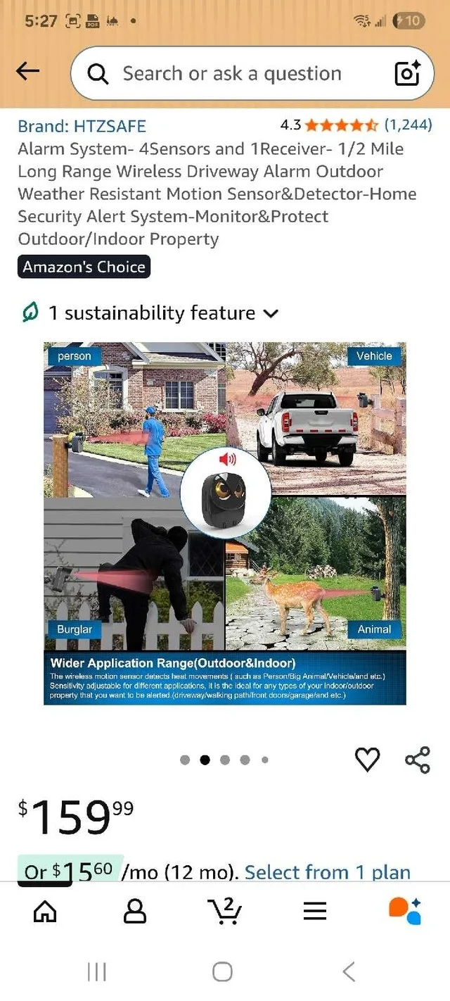 HTZSAFE Driveway Alarm - photo 2
