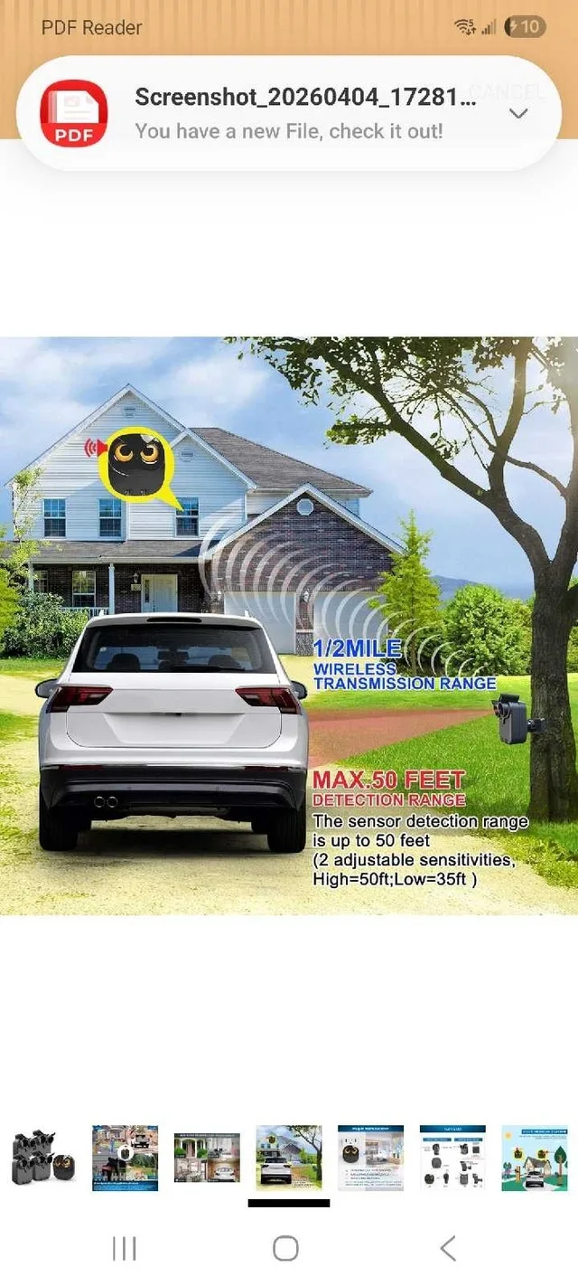 HTZSAFE Driveway Alarm - photo 5