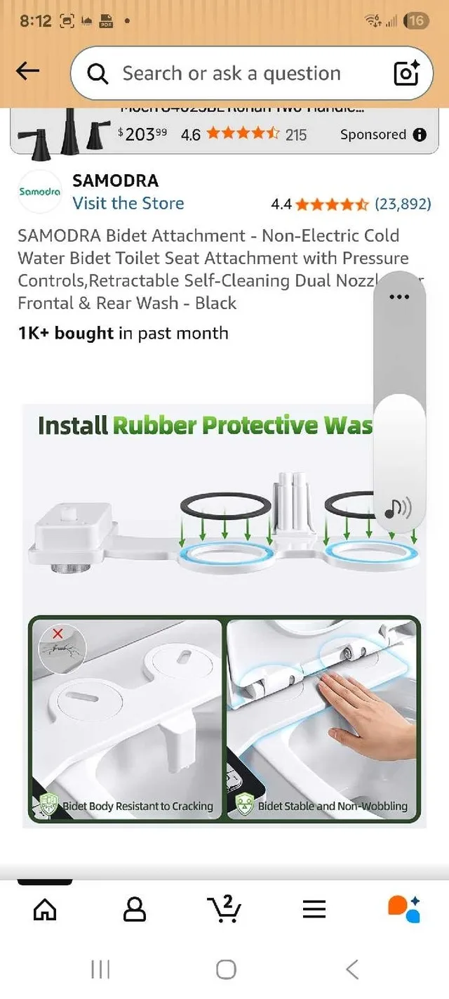 Samodra Bidet Attachment - photo 4