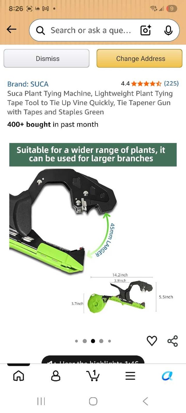 SUCA Plant Tying Machine