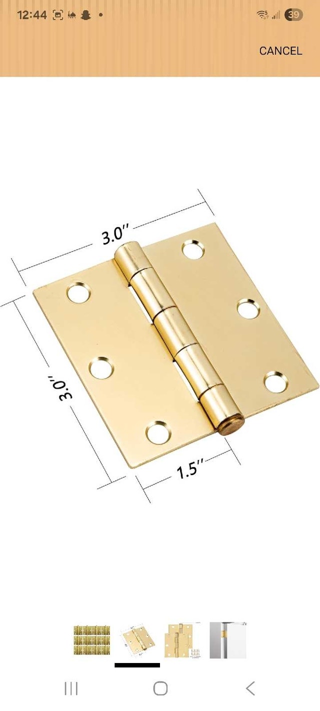 Door Hinges (set of 18 pcs) - photo 2
