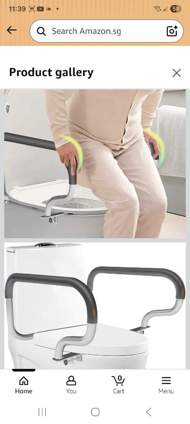 Nococar Toilet Safety Rail - photo 2