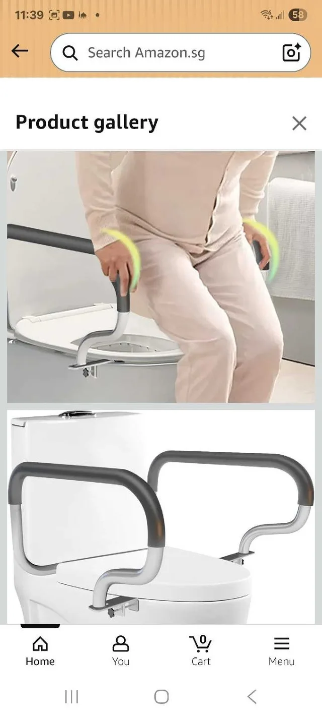 Nococar Toilet Safety Rail - photo 2