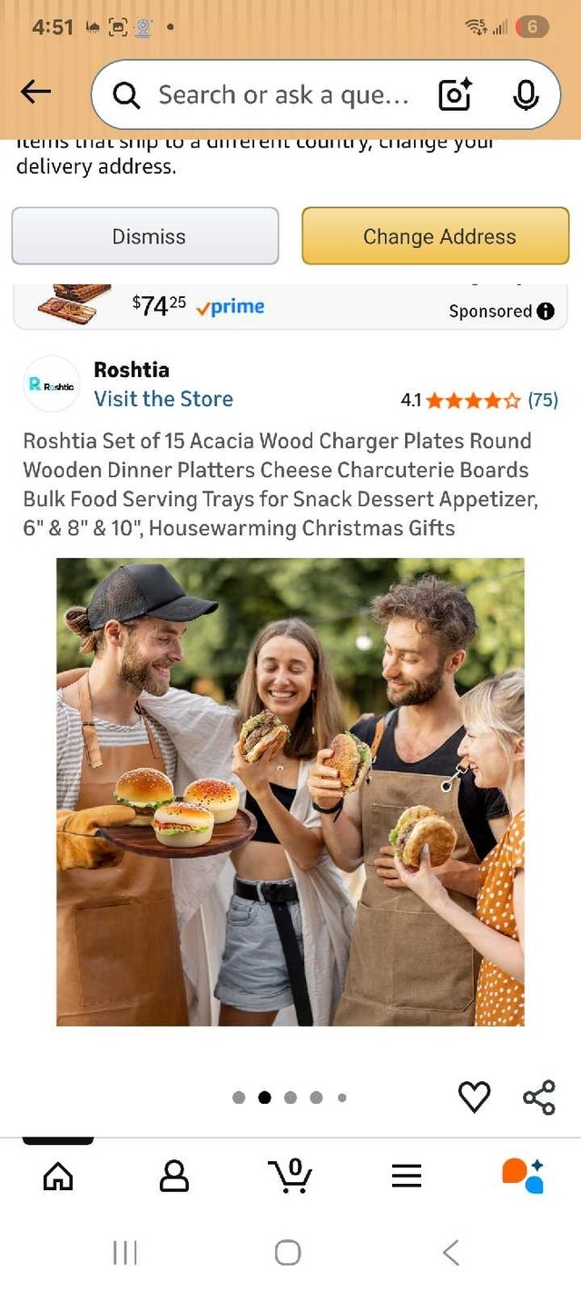 New in box Roshtia Charger Plates 15 pcs - photo 3