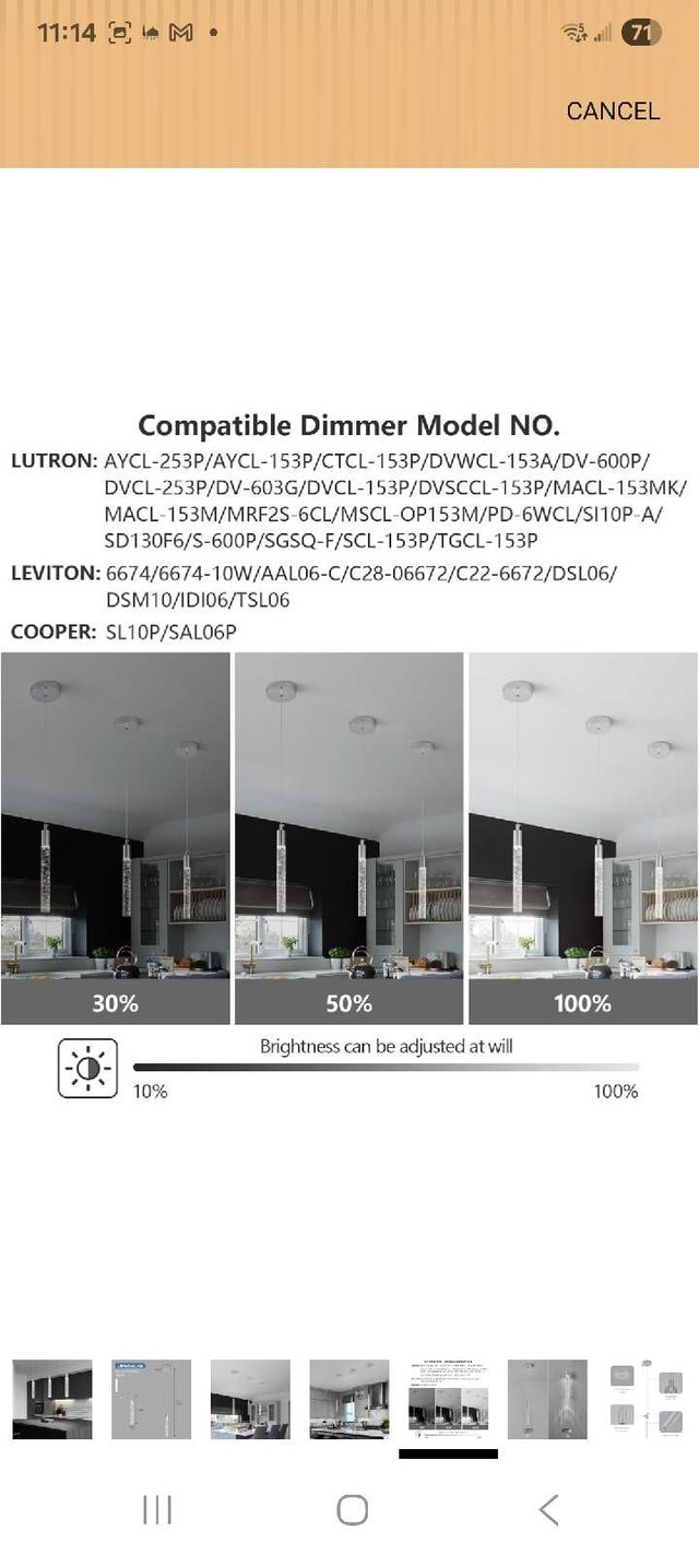 zhllmq Pendant Light - photo 3