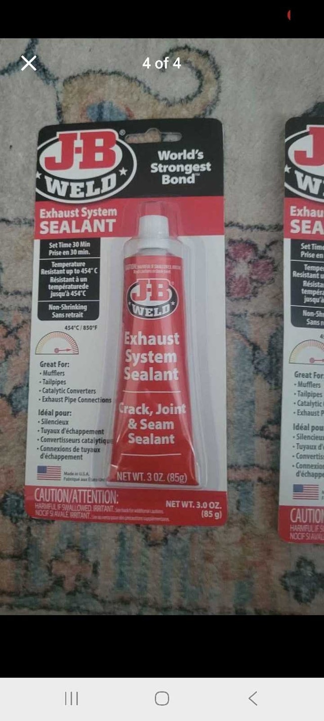 JB weld Sealant - photo 4