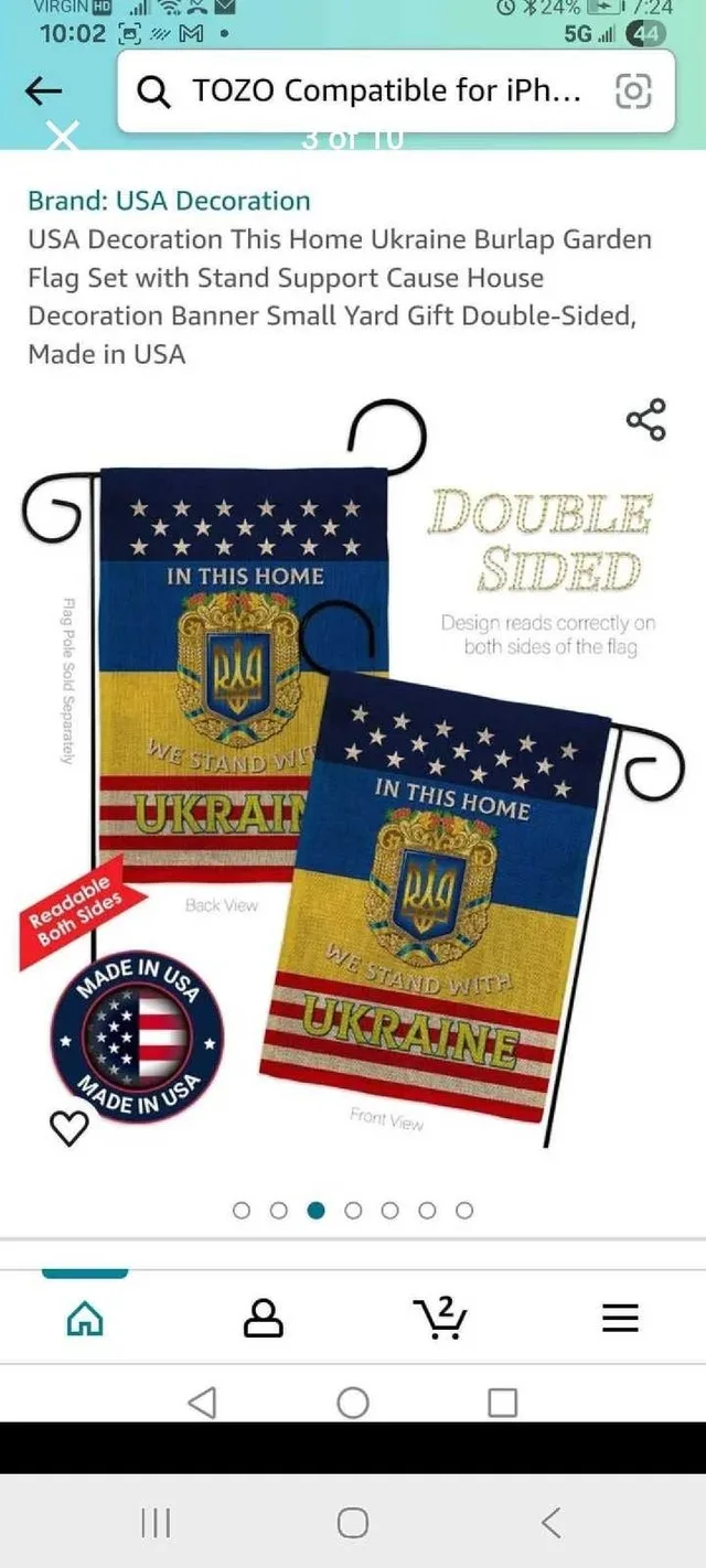 Ukraine Garden Flag - photo 3
