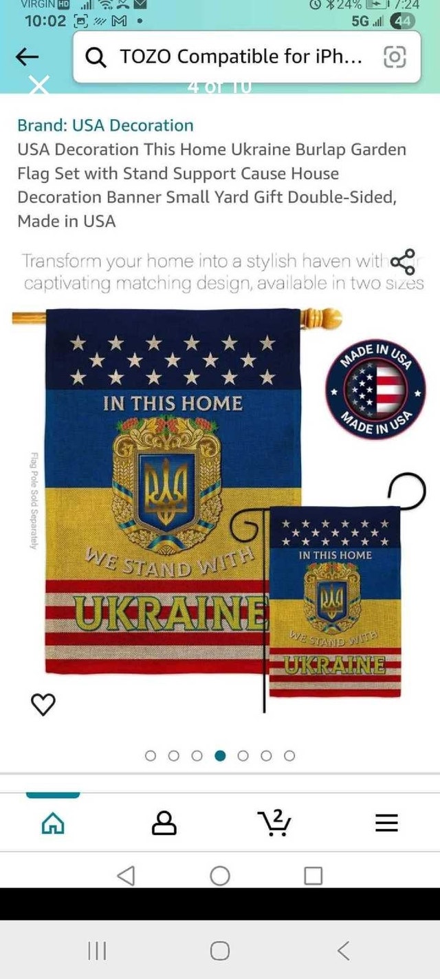 Ukraine Garden Flag - photo 4