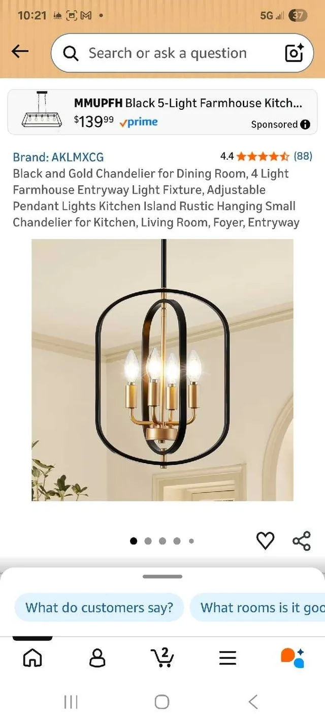 AKLMXCG Chandelier