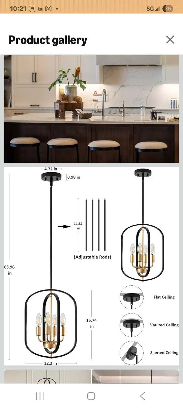 AKLMXCG Chandelier - photo 4