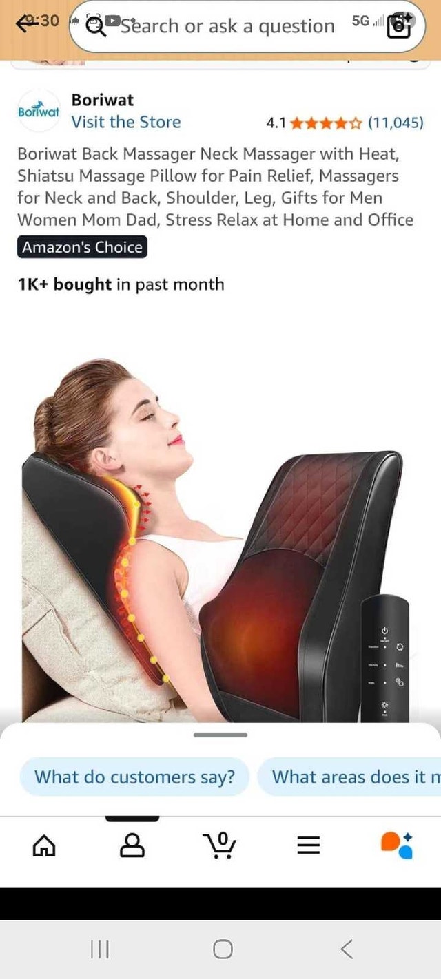 Boriwat Massage Pillow