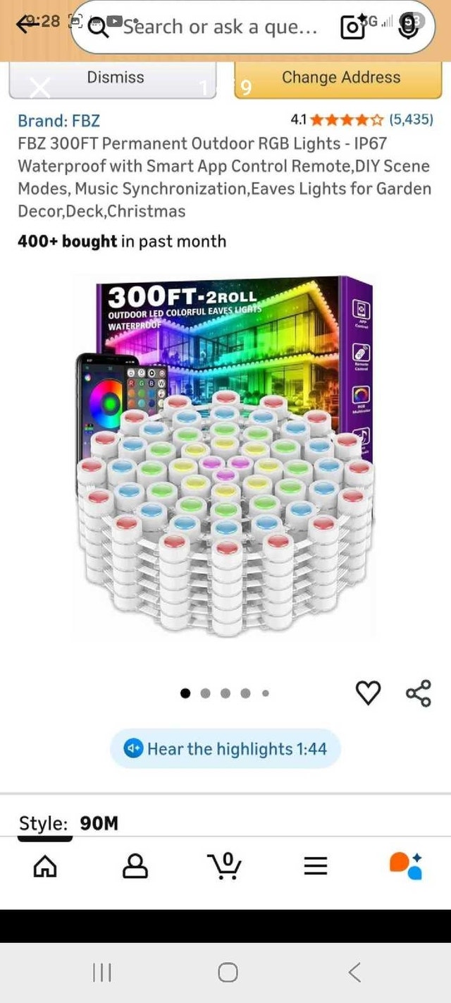 FBZ Outdoor RGB Lights