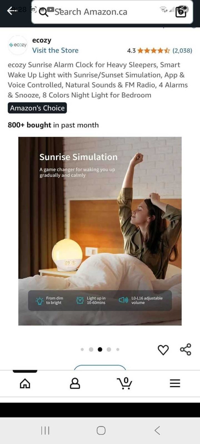 Ecozy Wake Up Light - photo 2