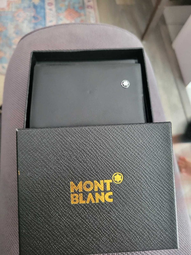 Montblanc Wallet Genuine Leather New