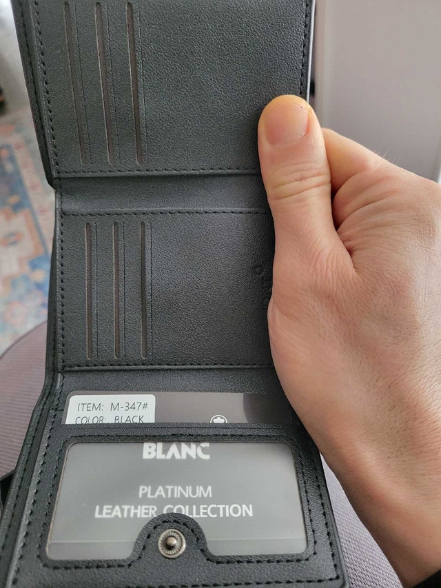 Montblanc Wallet Genuine Leather New - photo 4