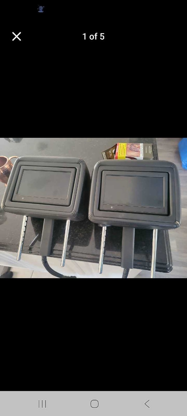 Screens head cushions for 2013 to 2016 Infiniti