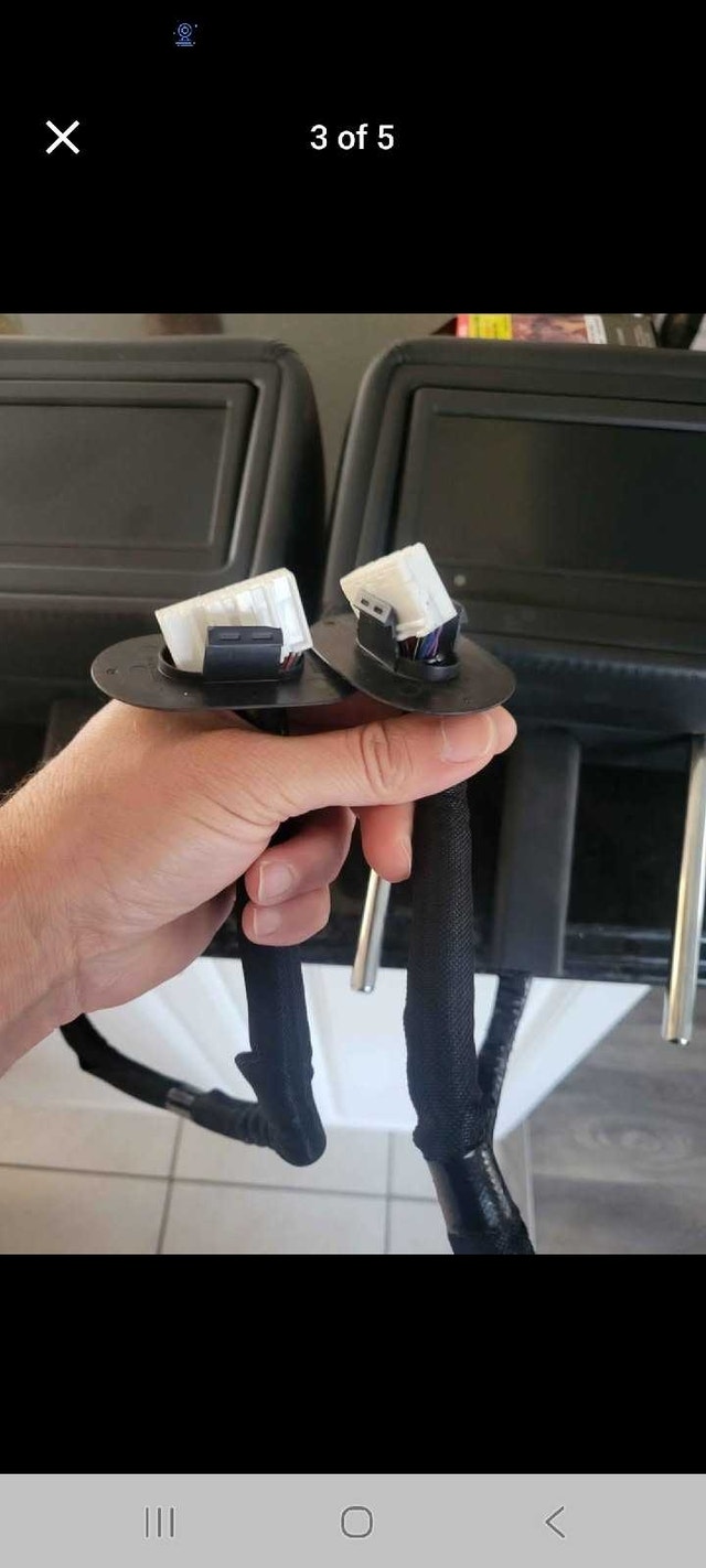 Screens head cushions for 2013 to 2016 Infiniti - photo 3