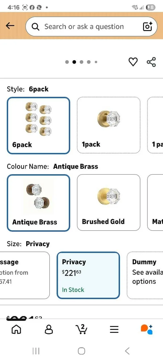 Asidrama Door Knobs - photo 2