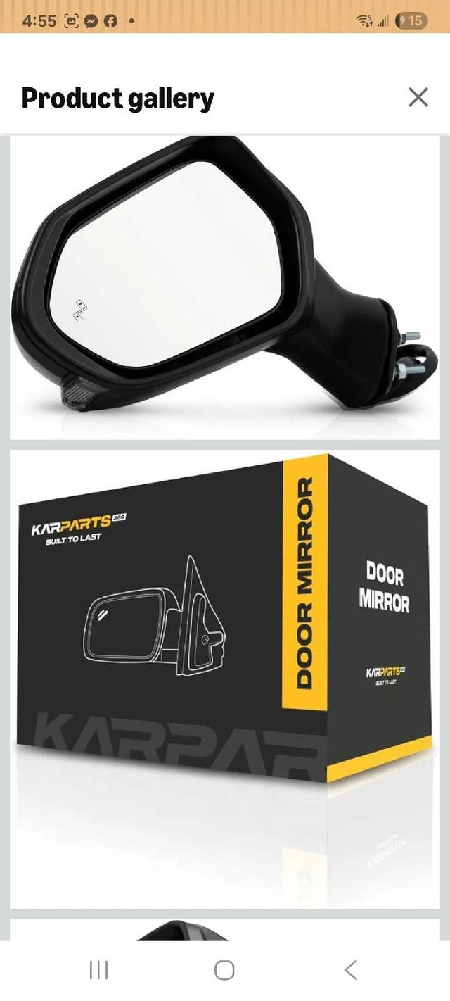 side mirror for toyota camry - photo 4