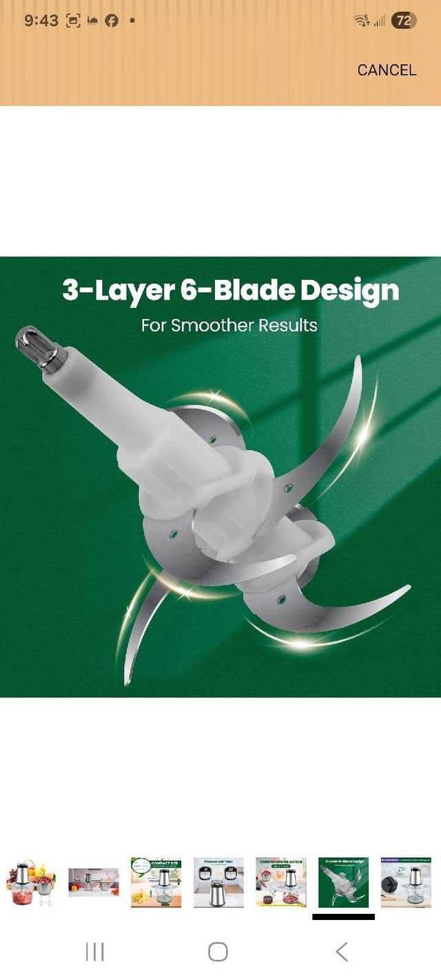 BUMET Electric Food Chopper - photo 5