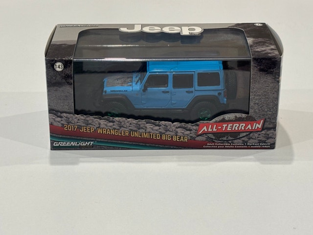 Greenlight 2017 Jeep Wrangler Unlimited GREEN MACHINE