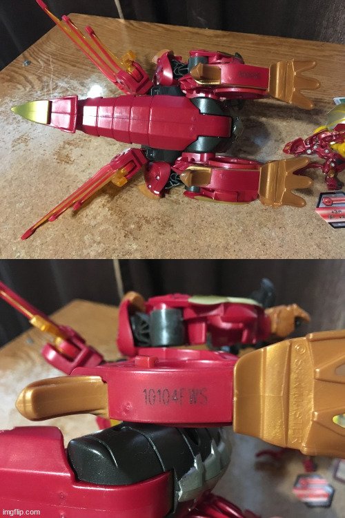 BAKUGAN TOY LOT SPINMASTER DRAGONOID - photo 3