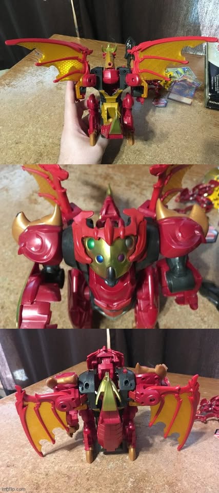 BAKUGAN TOY LOT SPINMASTER DRAGONOID - photo 4
