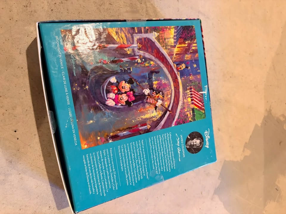 Ceaco Disney Fine Art 1000 Piece Puzzle - Moonlight in Venice - photo 2