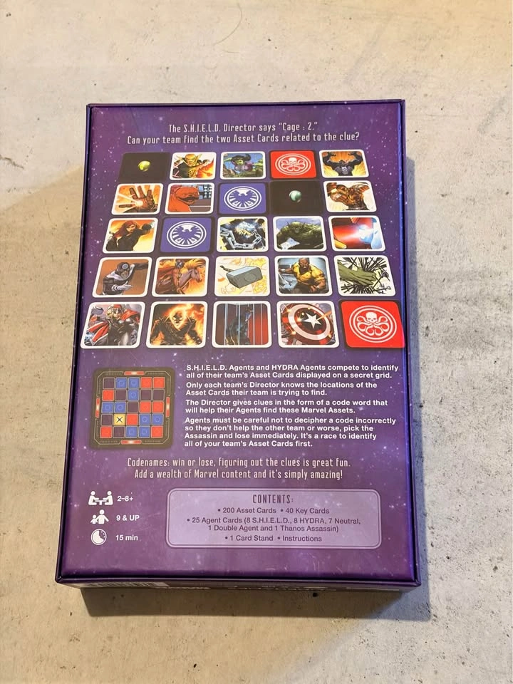 Marvel Codenames Board Game - photo 2