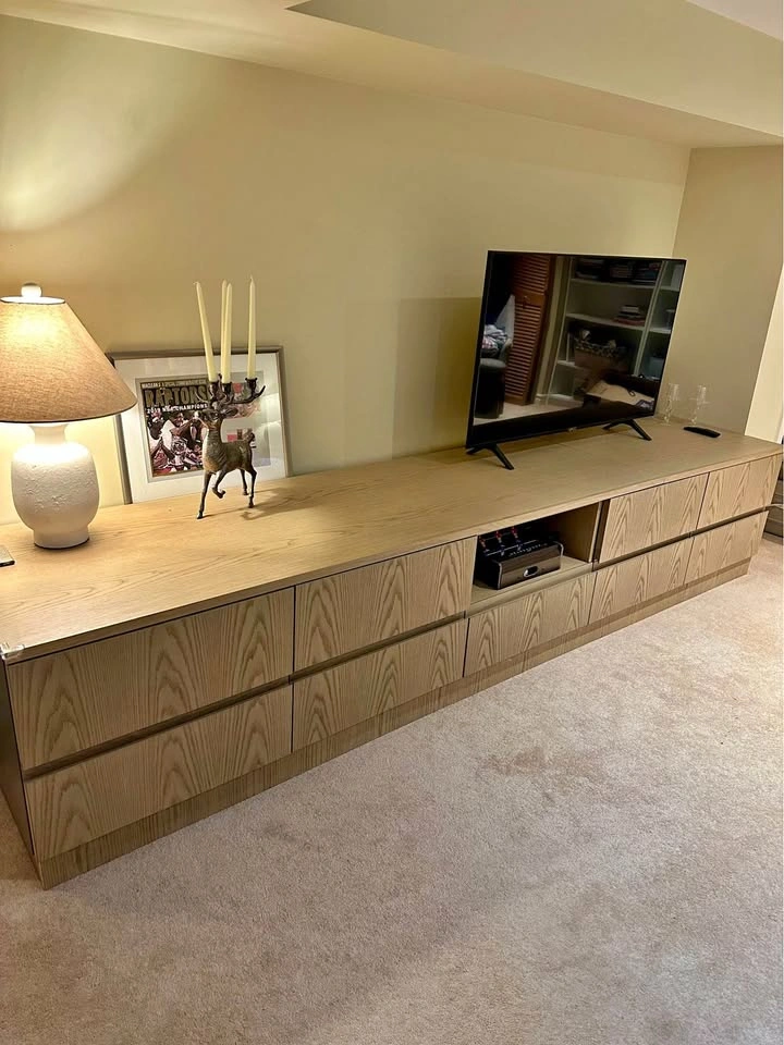 Custom-Made White Oak Furniture – Modular & Stackable