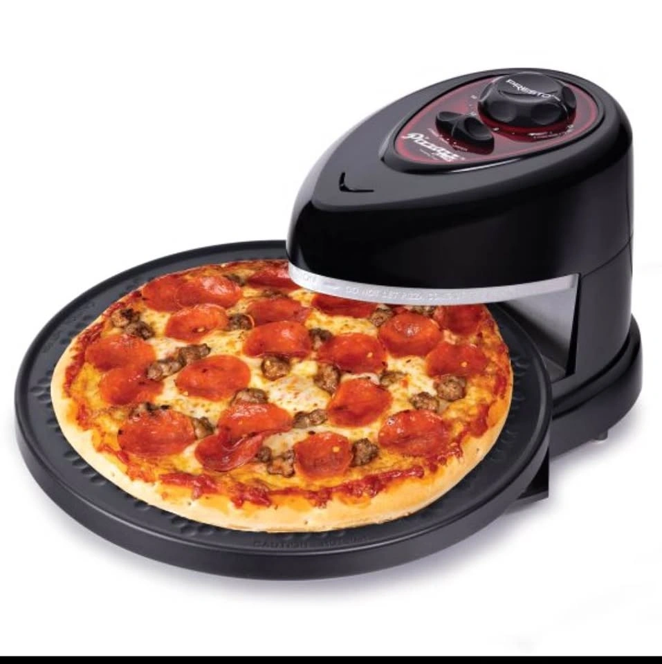 NEW Presto Pizzazz Plus Rotating Pizza Oven