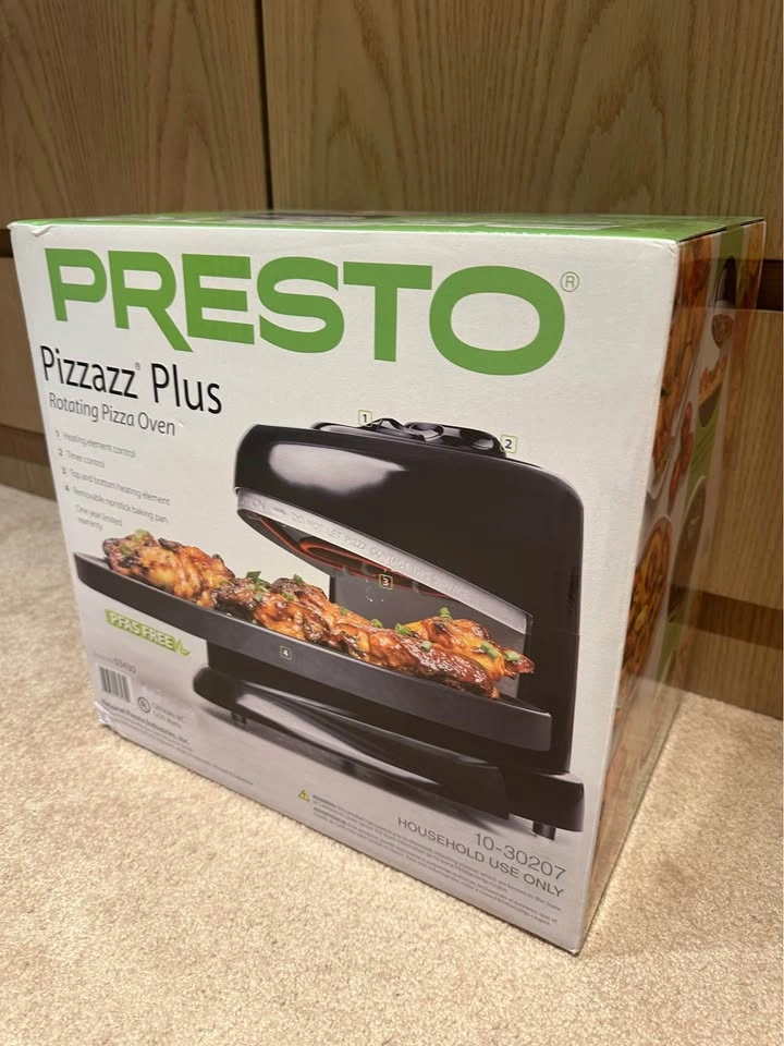 NEW Presto Pizzazz Plus Rotating Pizza Oven - photo 5