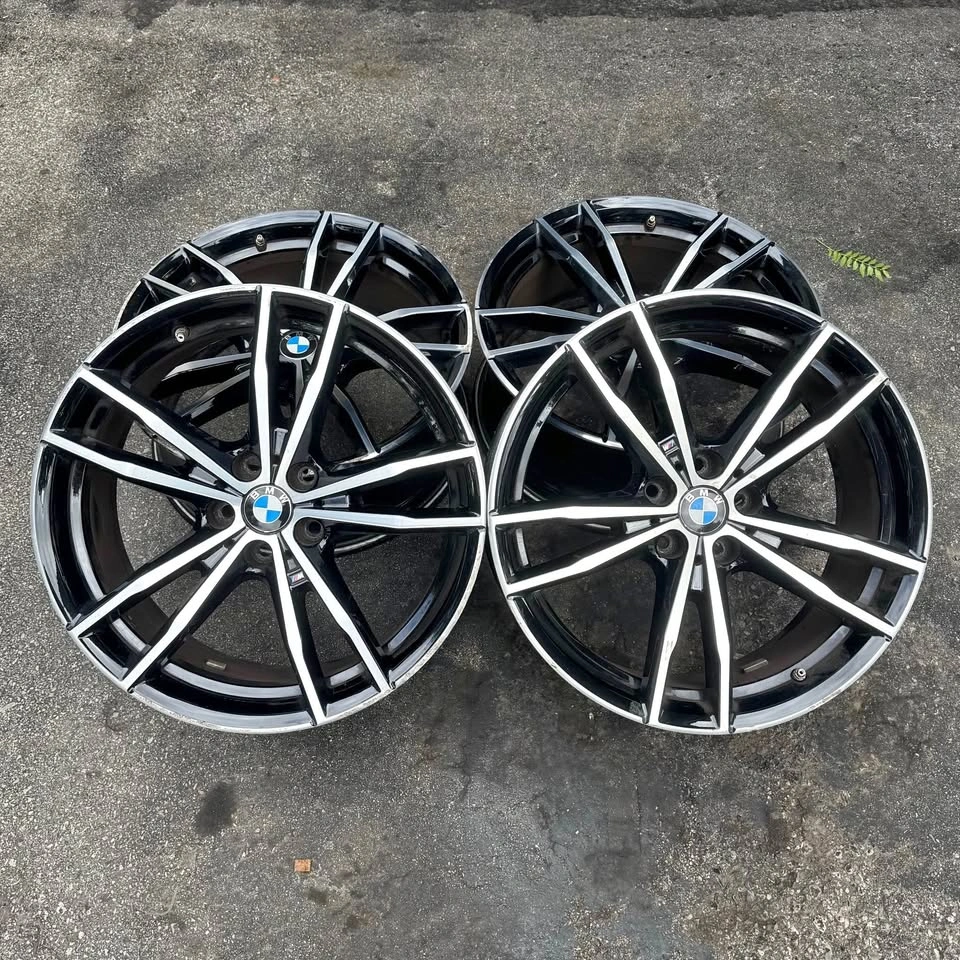 19” OEM BMW 791M M Sport Wheels— 5x112 + TPMS sensors