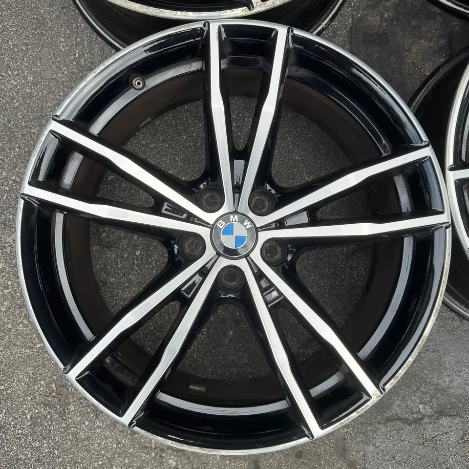 19” OEM BMW 791M M Sport Wheels— 5x112 + TPMS sensors - photo 2
