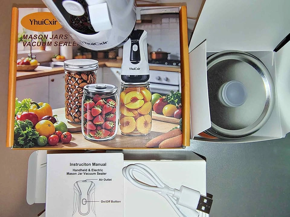 Brand New Electric Mason Jar Vacuum Sealer Kit – YhuiCxir ST-010