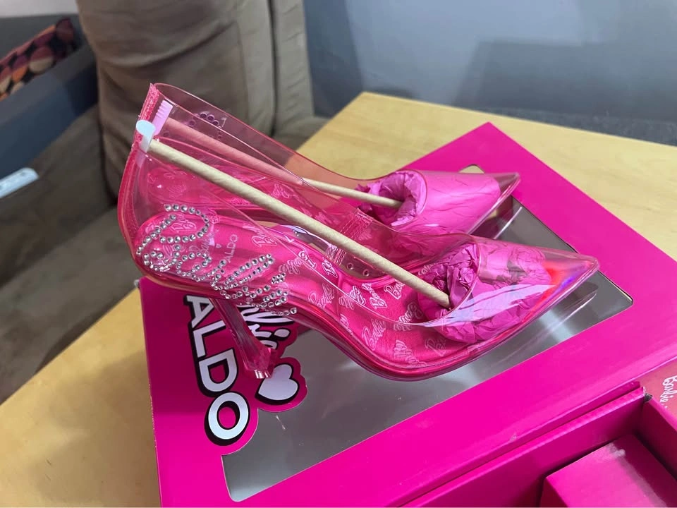 Barbie x ALDO "Barbiestessy" Fuchsia Pink Pumps - Size 7.5 - photo 4