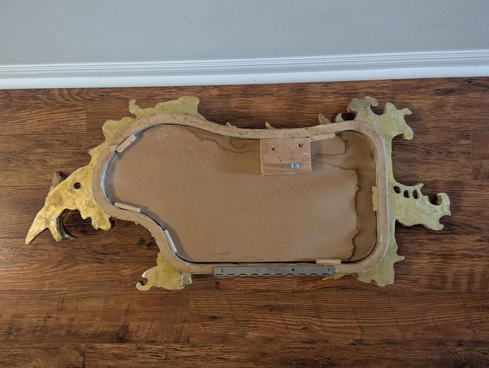 Heavy gold decorative mirror - photo 2