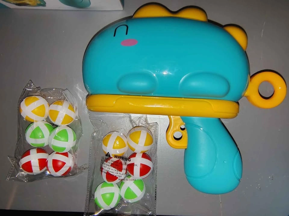 🎯 Dinosaur Sticky Ball Gun Target Game - photo 2