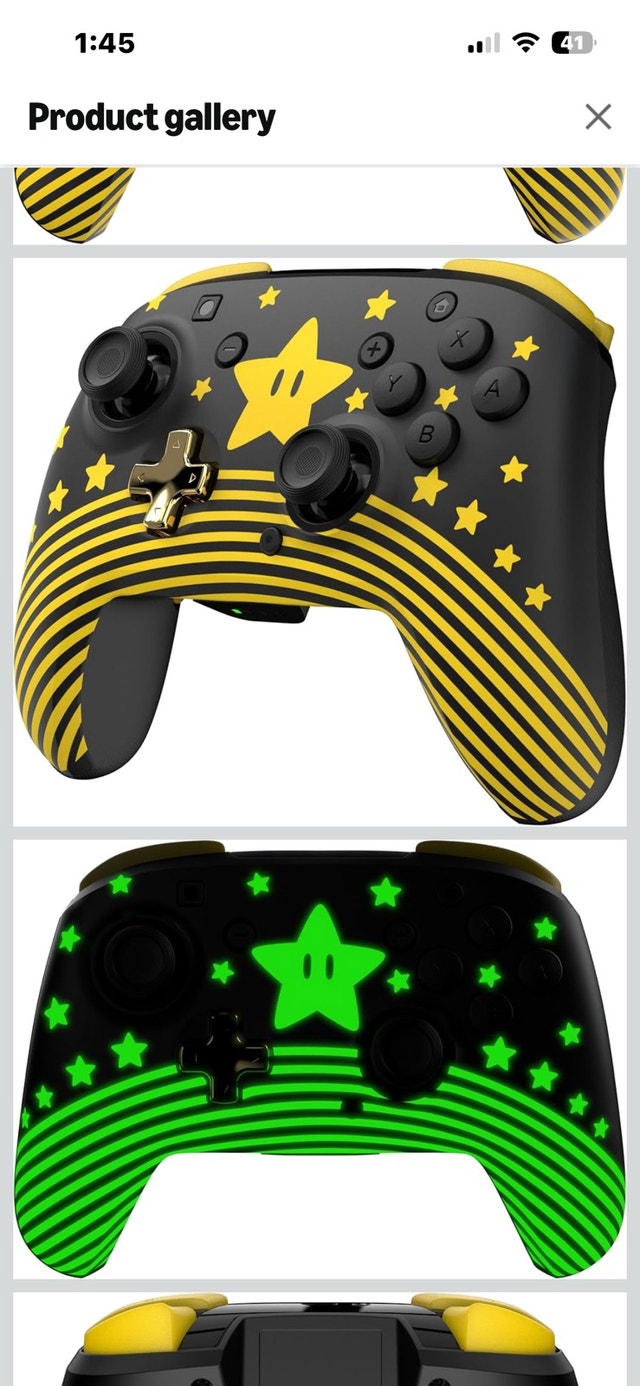 Nintendo Switch Pro Controller Glow-in-the-Dark