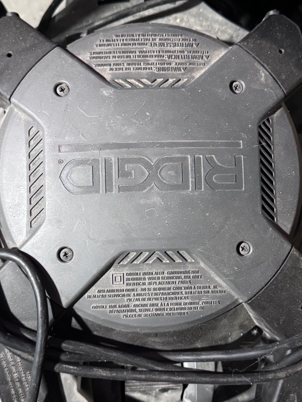 Used big ridgid shop vac - photo 2