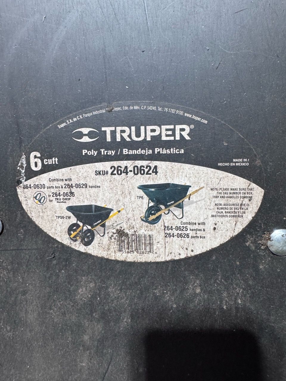 Truper wheelbarrow - photo 2